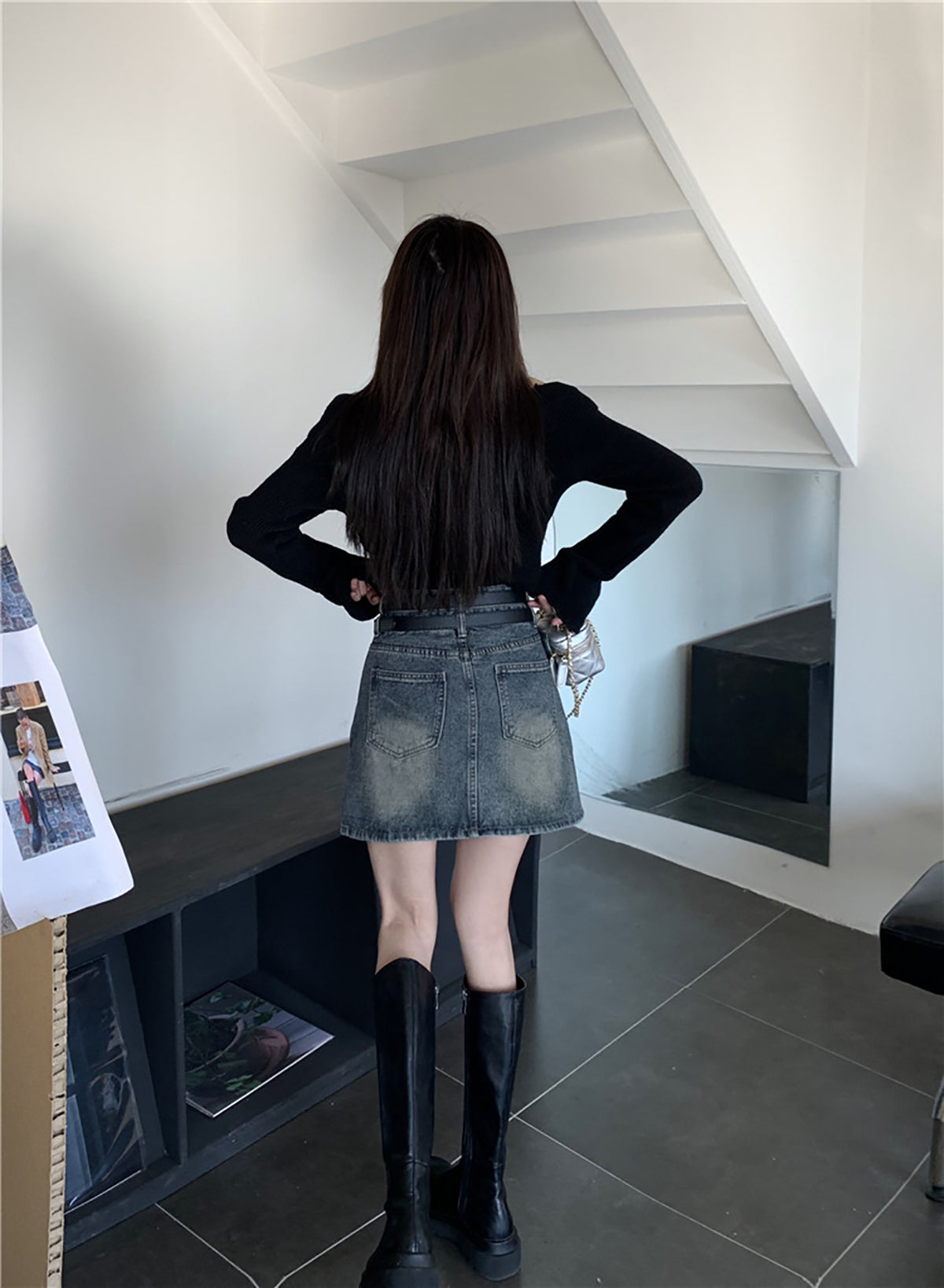 A-Line Mini Skirt