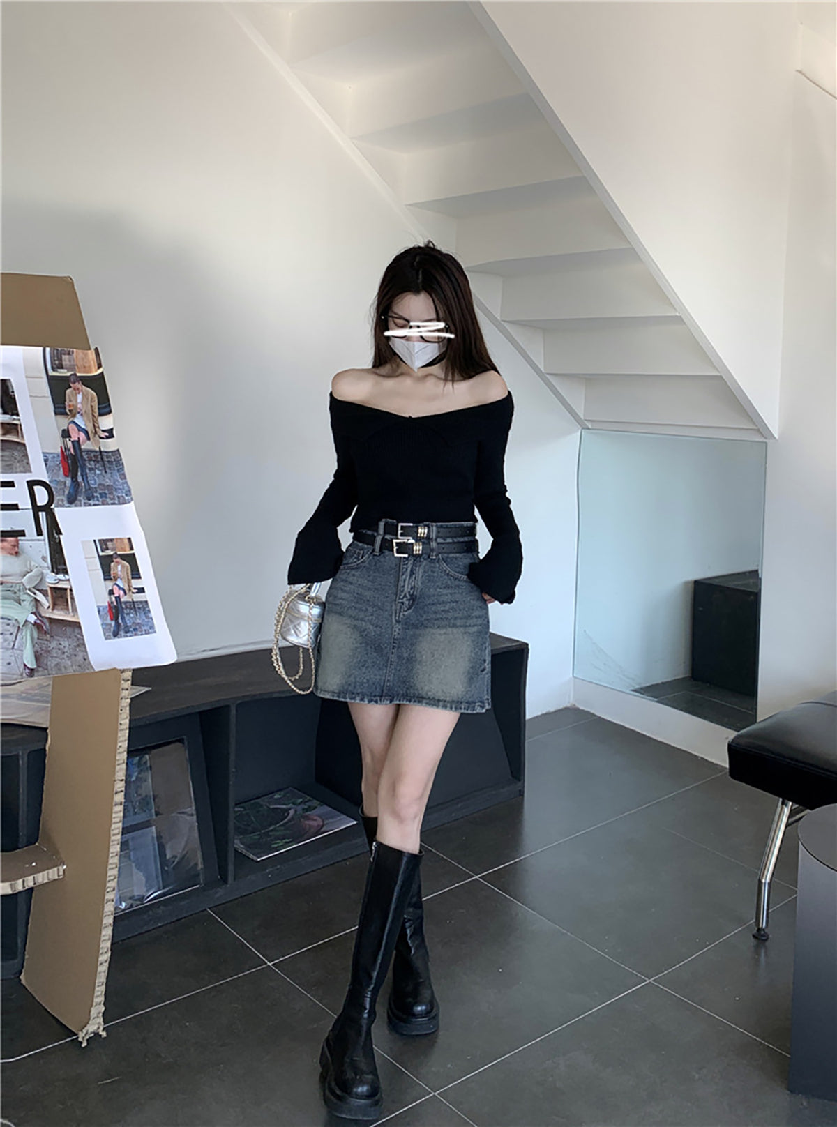 A-Line Mini Skirt