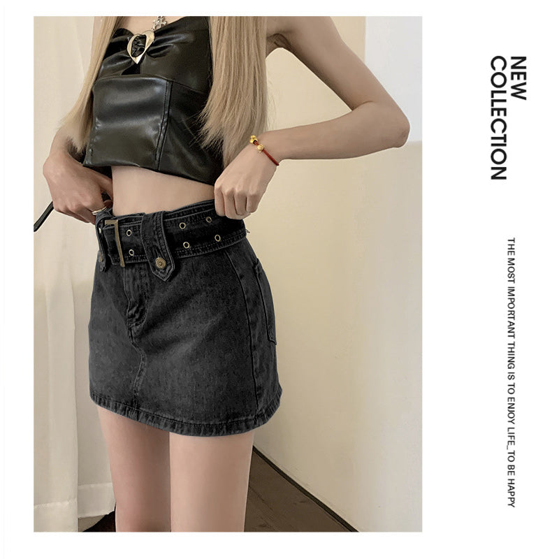 Black Pencil Opaque Straight Mini Skirt