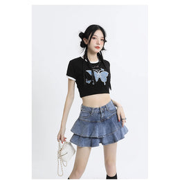 Women Flared Mini Skirt