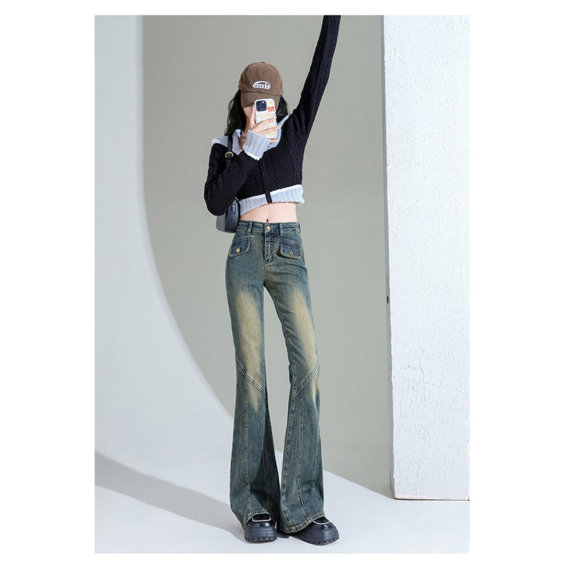 Women Blue Mid-Rise Mom Fit Heavy Fade Jeans