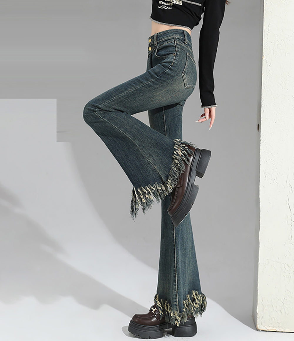 Women Mid-Rise Bootcut Light Fade Jeans