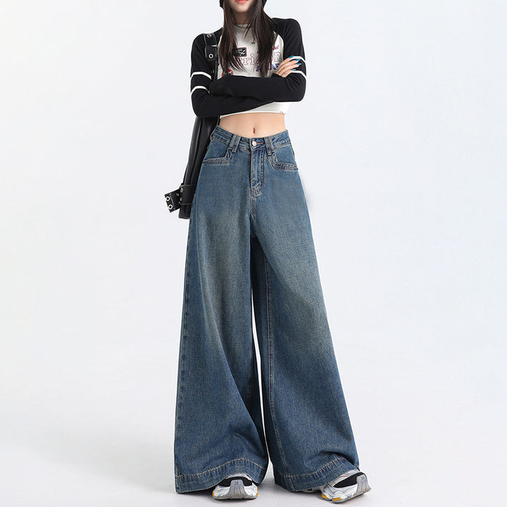 Women Flared Light Fade Jeans