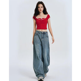 Women Flared Mid-Rise Jeans