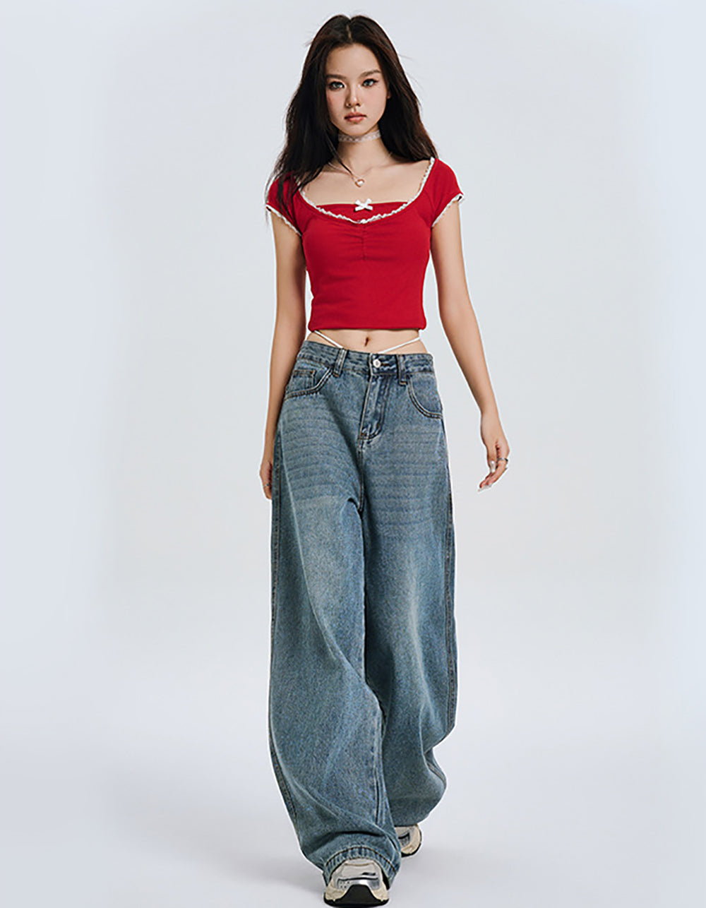 Women Flared Mid-Rise Jeans