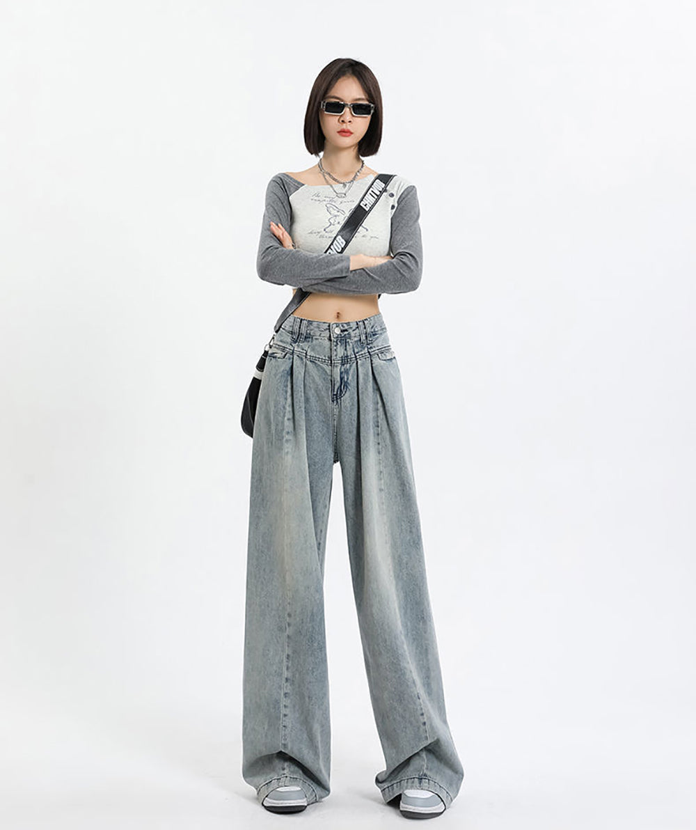 Women High-Rise Flared Clean Look  Jeans
