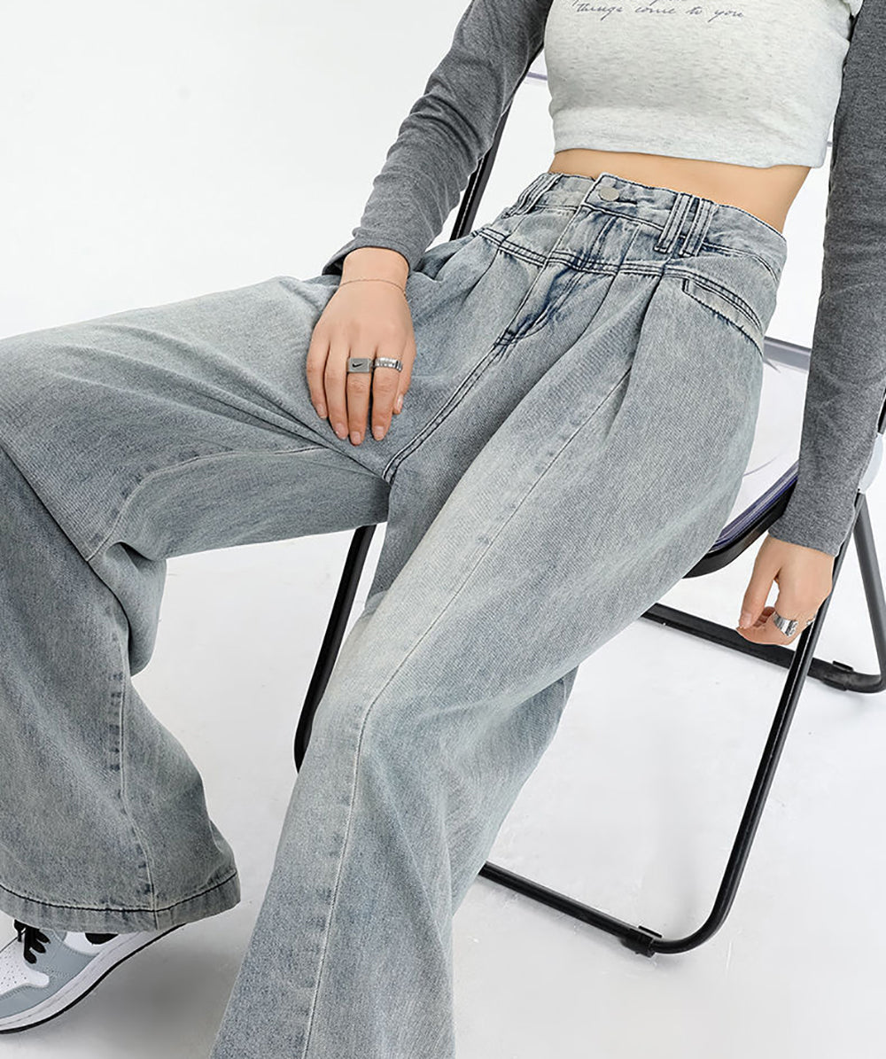 Women High-Rise Flared Clean Look  Jeans