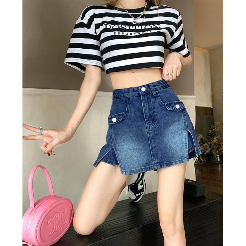 Flared Mini Skort
