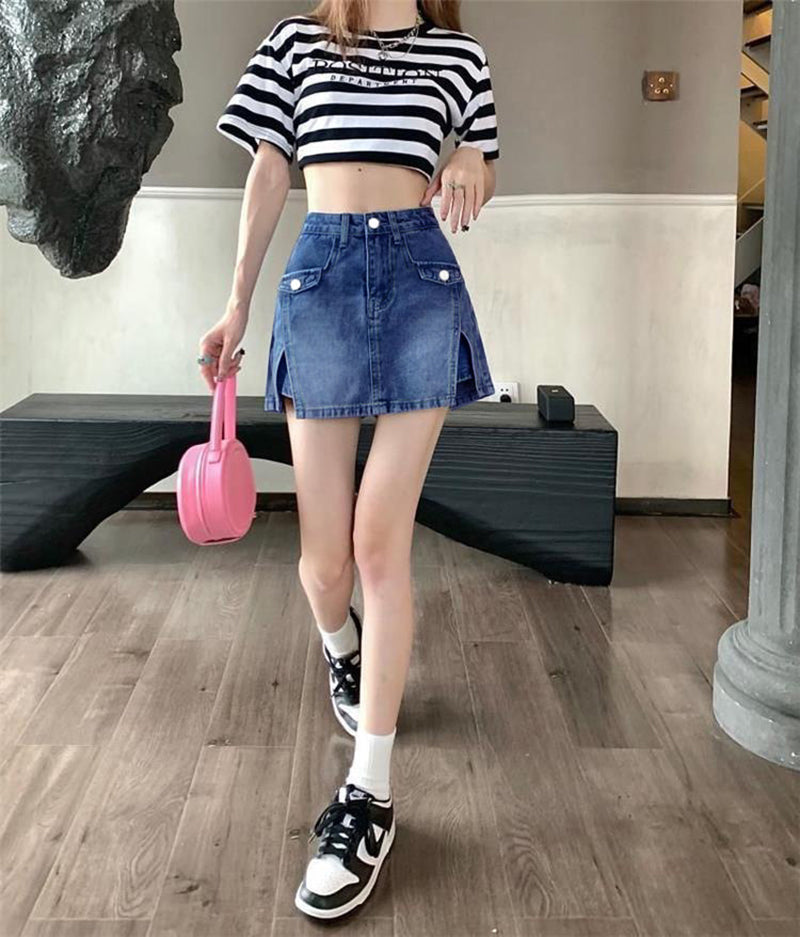 Flared Mini Skort