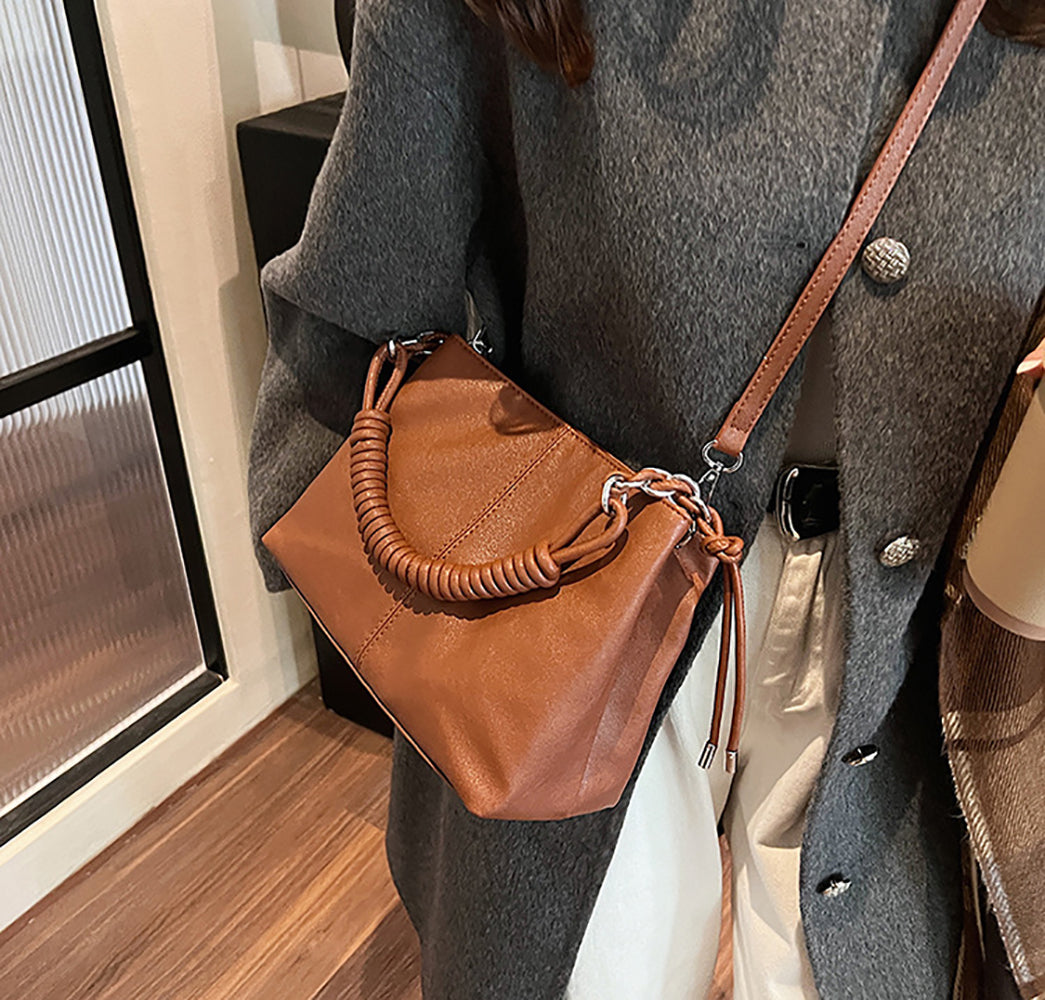 PU Bucket Shoulder Bag