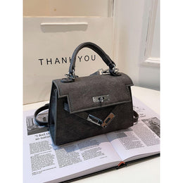 Women Textured Structured Satchel Bag