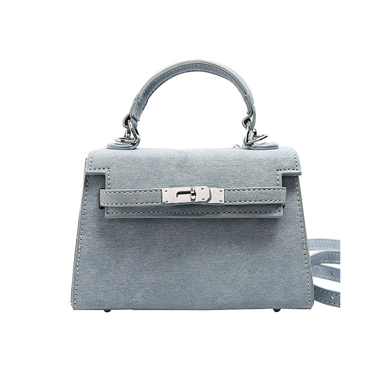 Women Solid Structured Satchel Bag