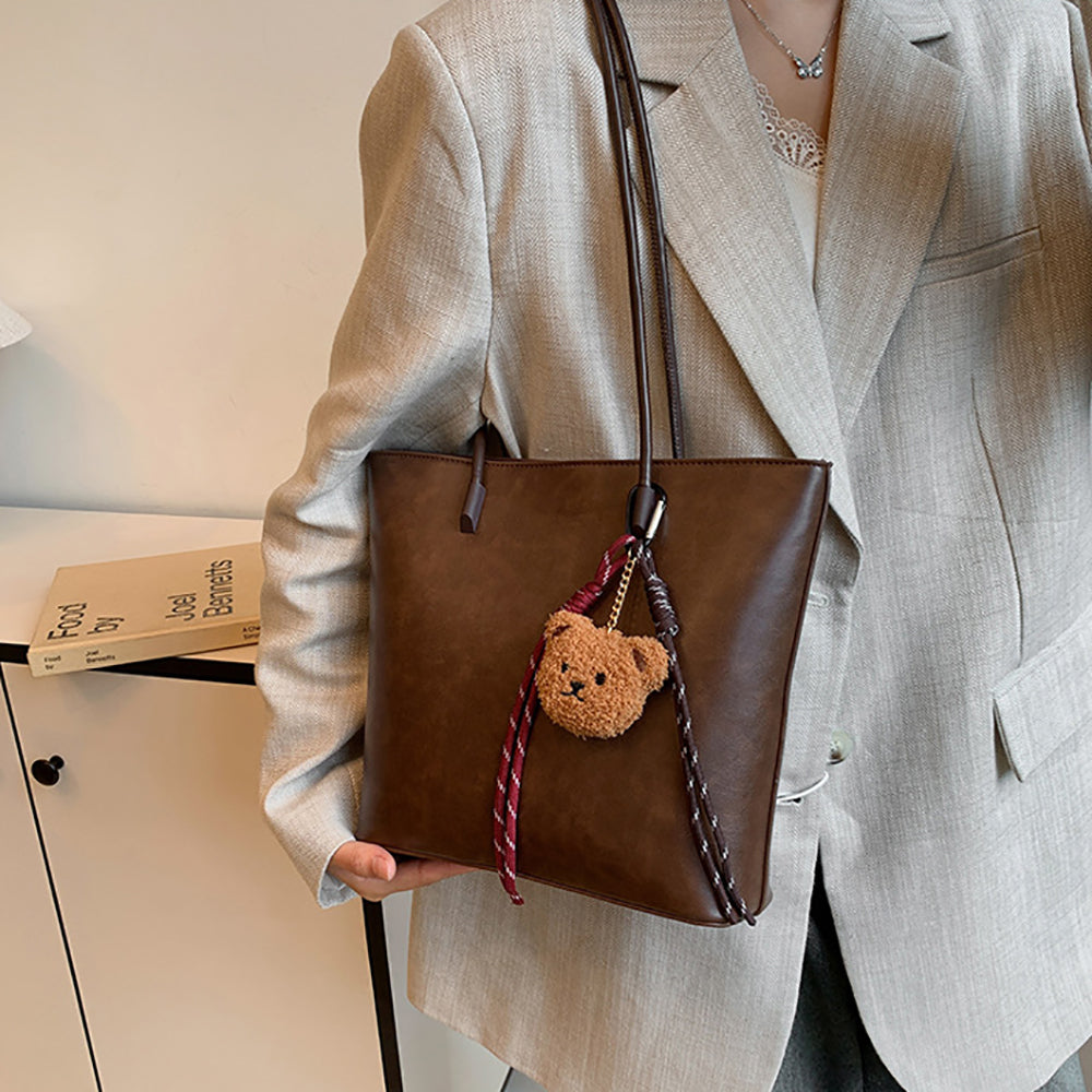 PU Bucket Tote Bag