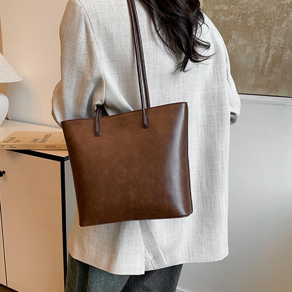 PU Bucket Tote Bag