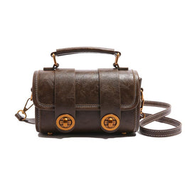 Coffee Solid One Handle Sling Bag