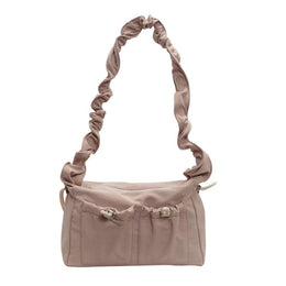 Women Solid Structured Sling Bag