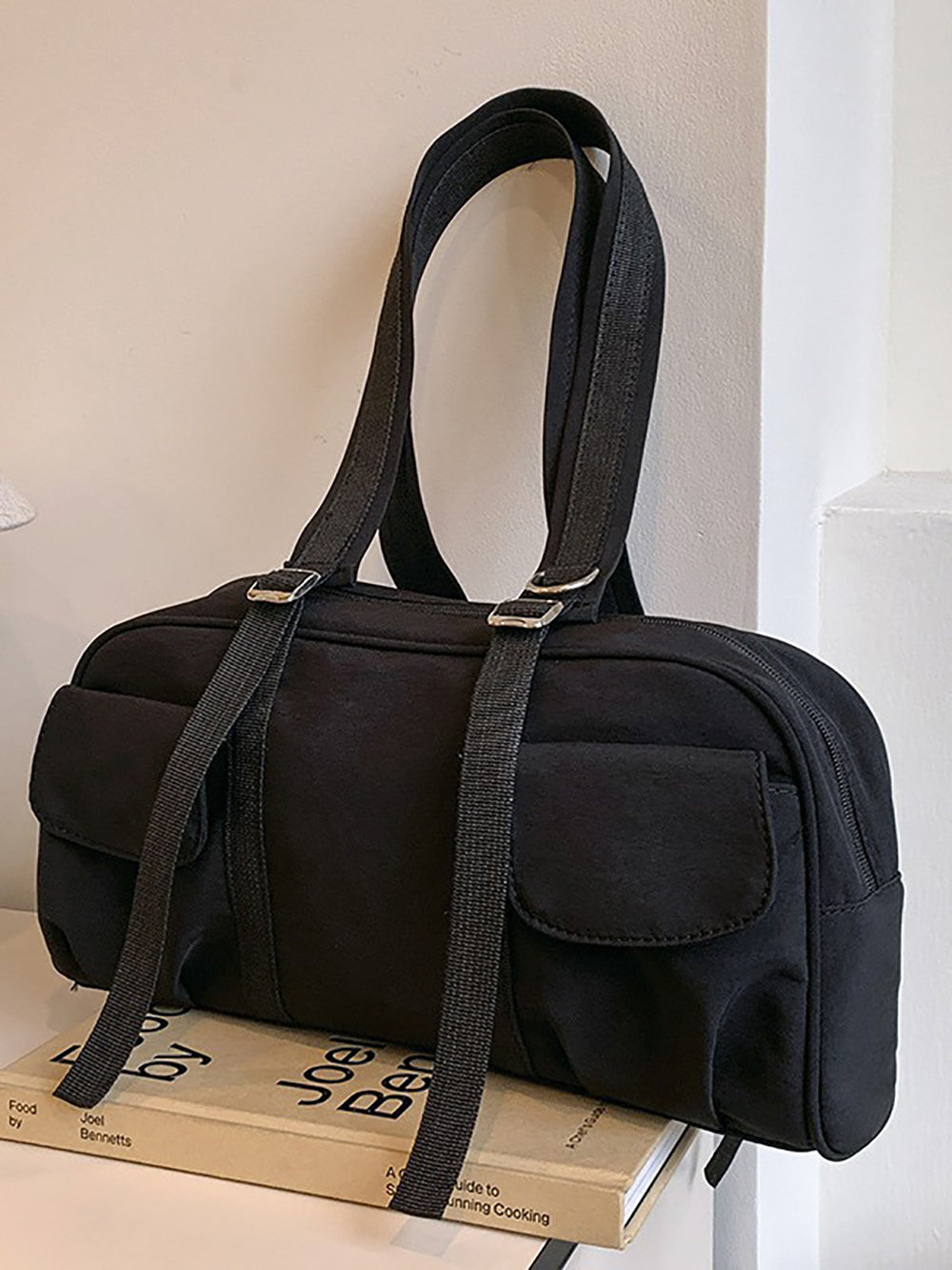 Women Solid Bowling Handheld Bag
