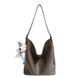 PU Bucket Shoulder Bag