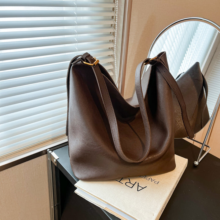 PU Bucket Shoulder Bag