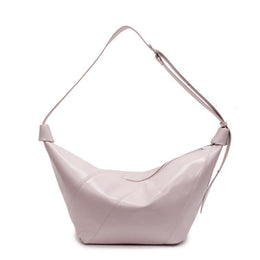 Pink Solid One Handle Shoulder Bag