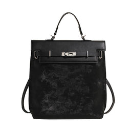 Women Textured Structured Handheld Bag