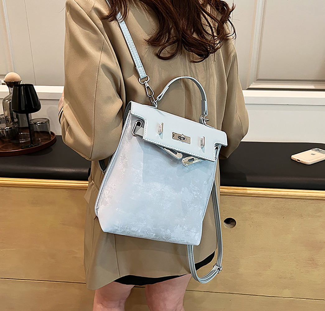 Women Solid Structured Sling Bag