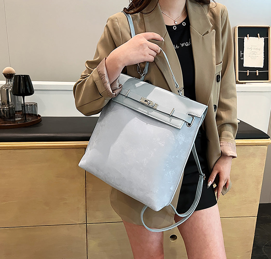 Women Solid Structured Sling Bag