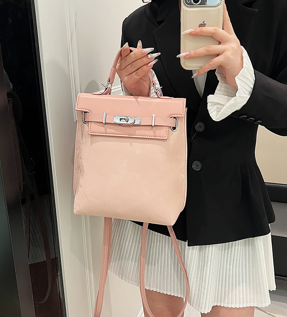 Women Solid Swagger Satchel Bag
