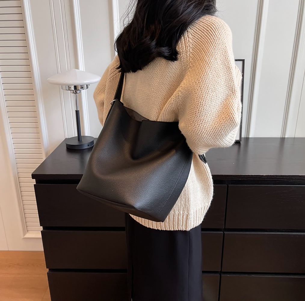PU Shopper Hobo Bag