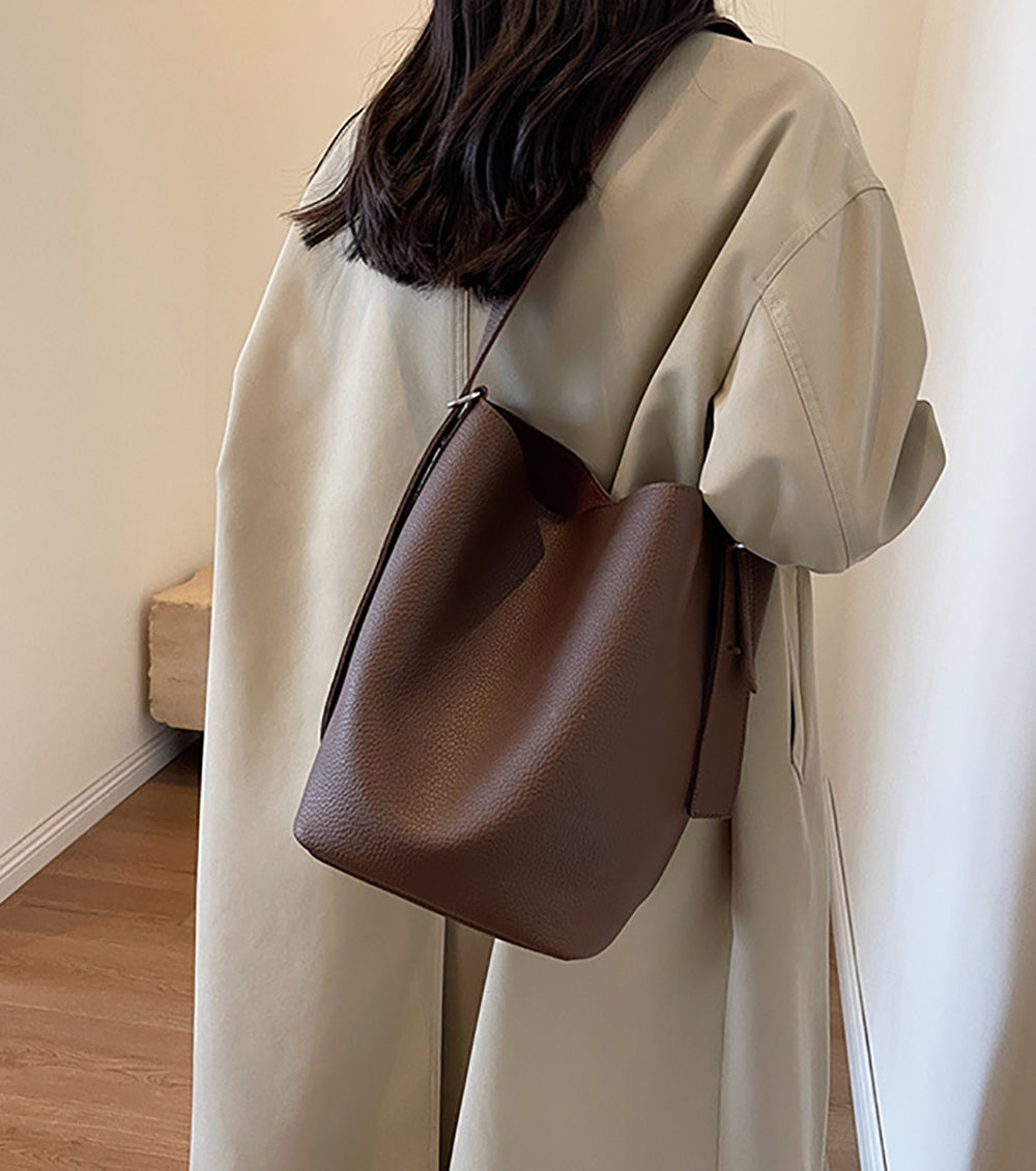 PU Shopper Hobo Bag