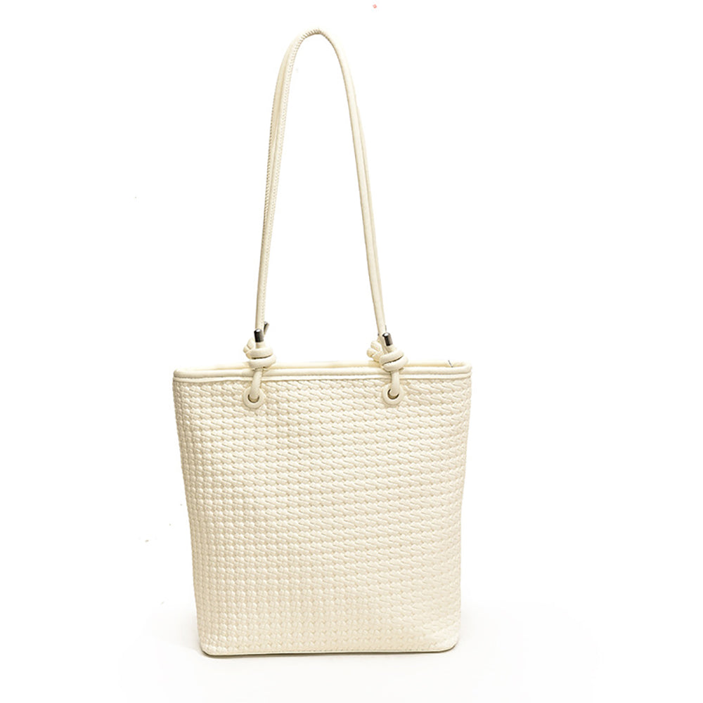 Women Textured Structured Tote Bag