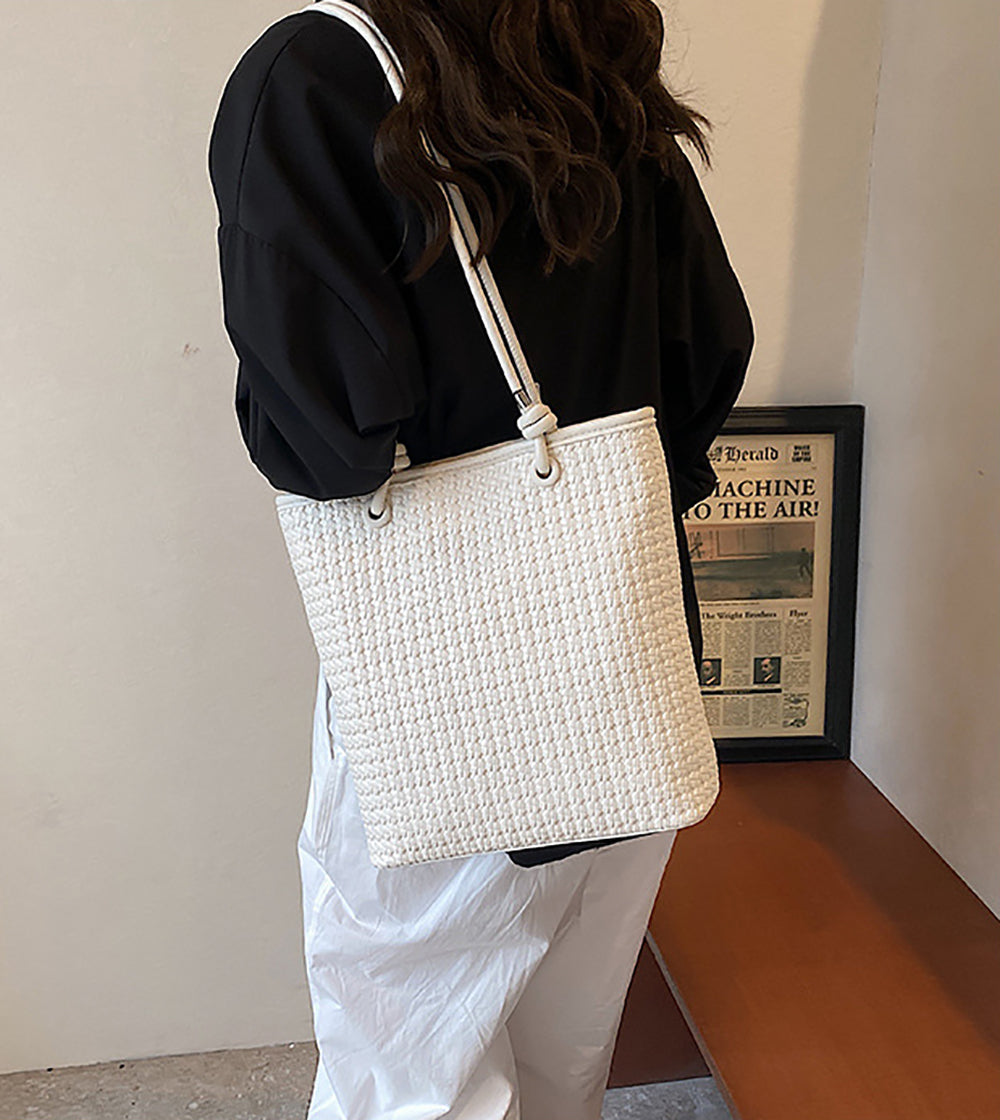 Women Textured Structured Tote Bag