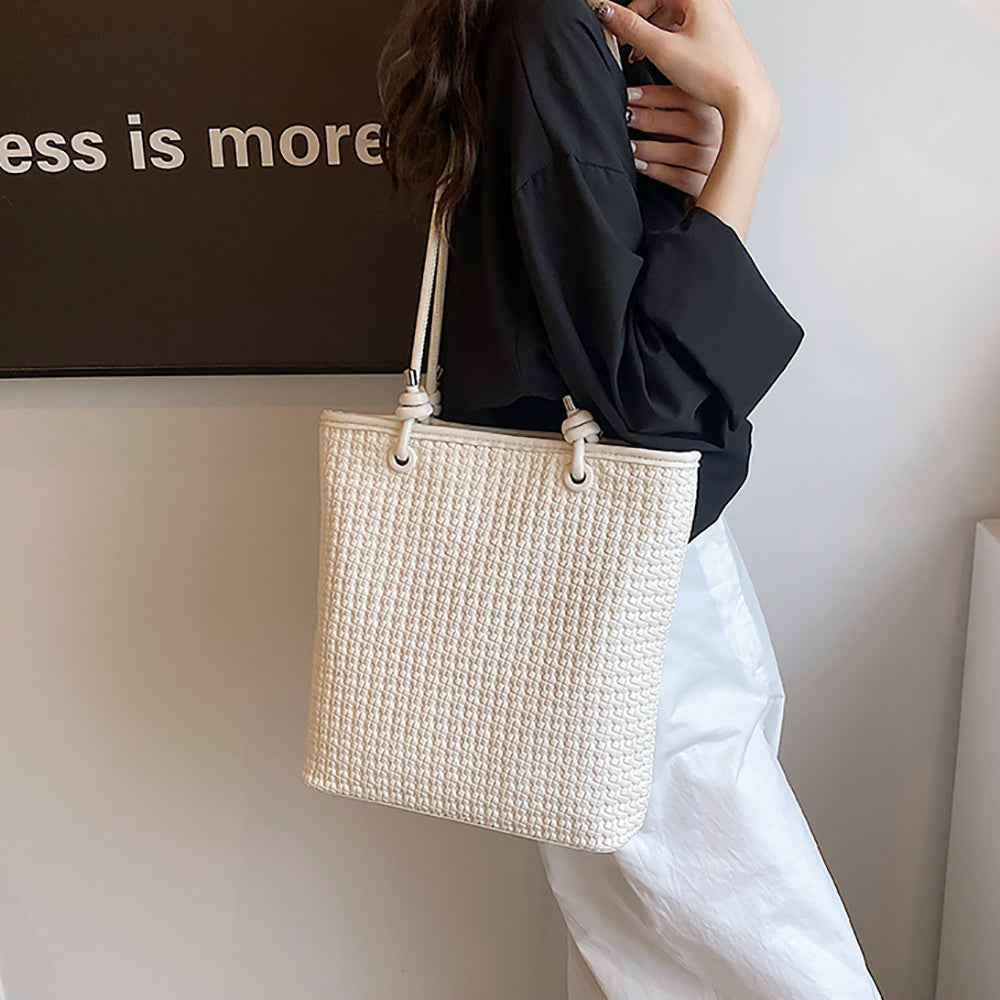 Women Textured Structured Tote Bag