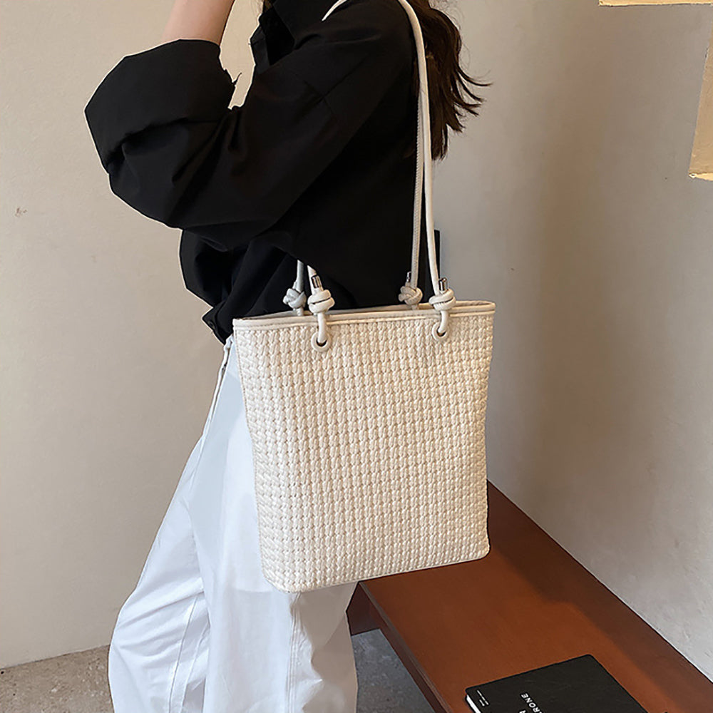Women Textured Structured Tote Bag