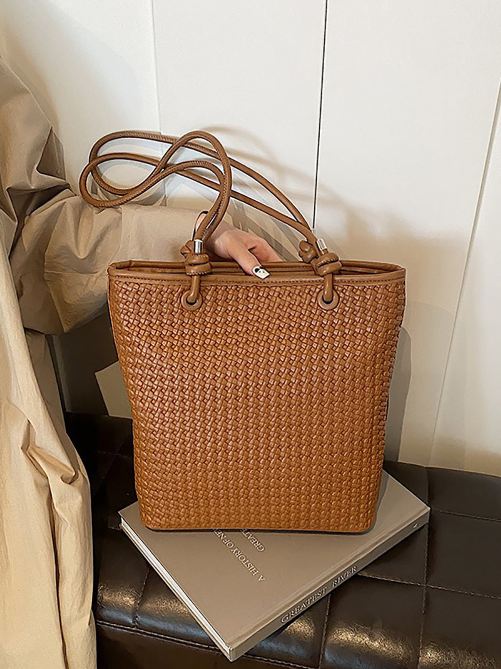 Women Textured Structured Shoulder Bag