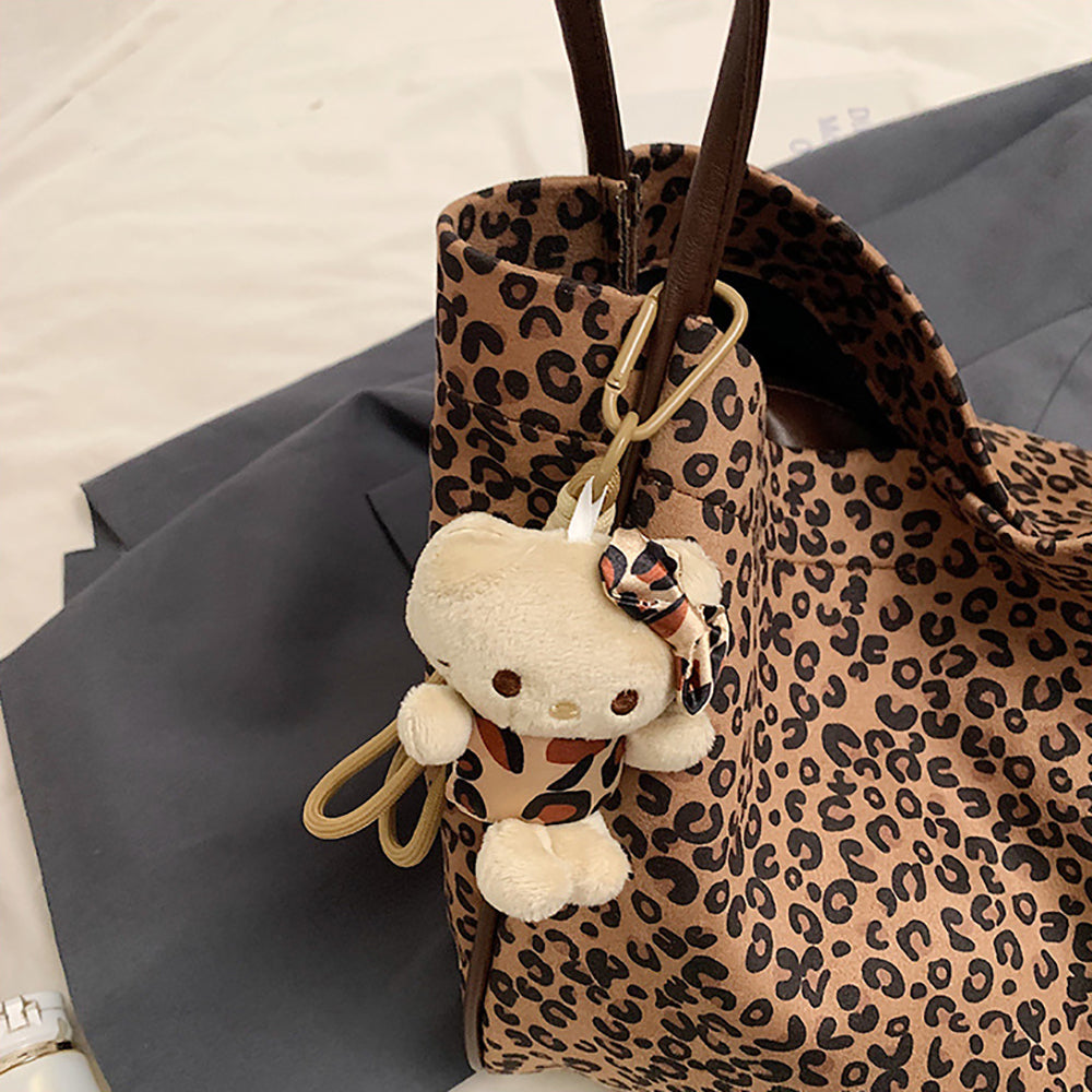 Animal Printed PU Hobo Bag