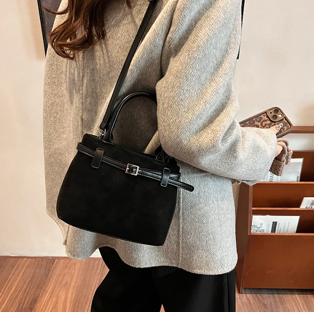 PU Structured Shoulder Bag