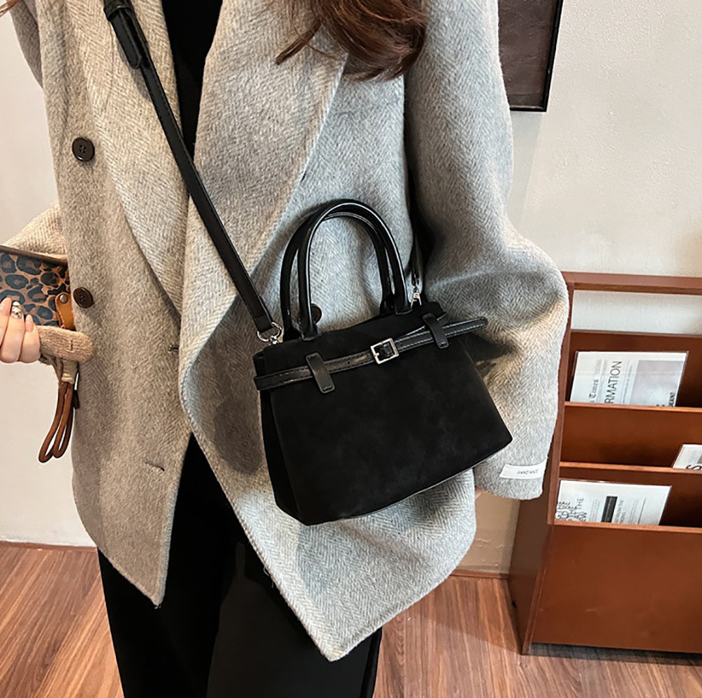 PU Structured Shoulder Bag