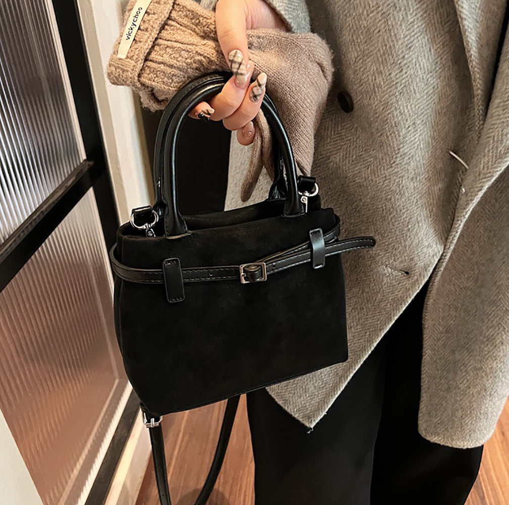 PU Structured Shoulder Bag