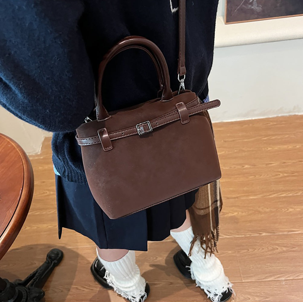 PU Structured Shoulder Bag