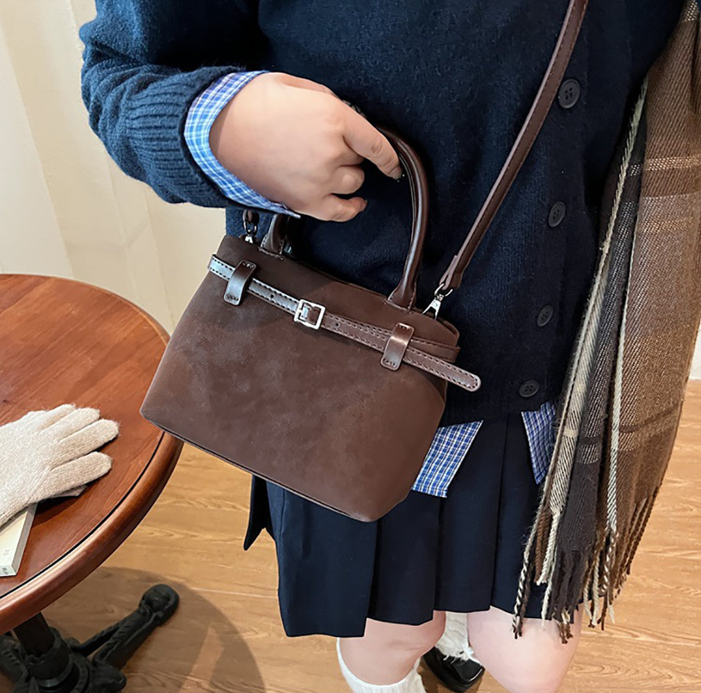 PU Structured Shoulder Bag