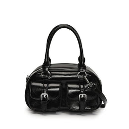 Coffee Solid Two Handles Tote Bag