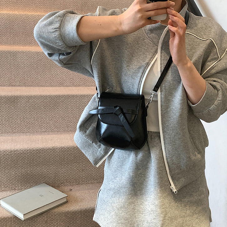 PU Structured Shoulder Bag
