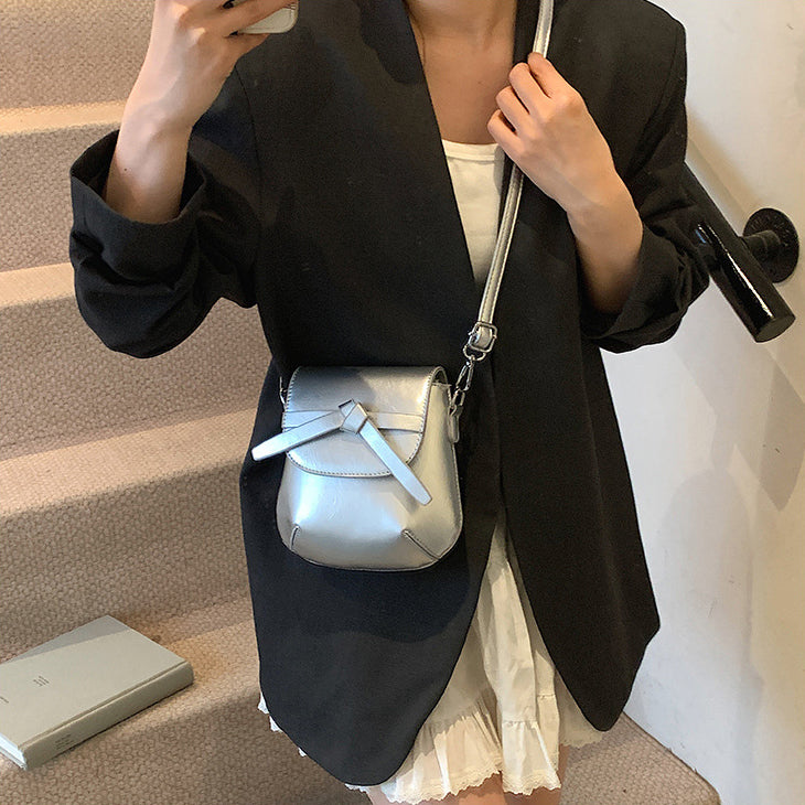 PU Structured Shoulder Bag