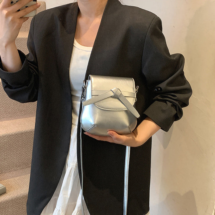 PU Structured Shoulder Bag