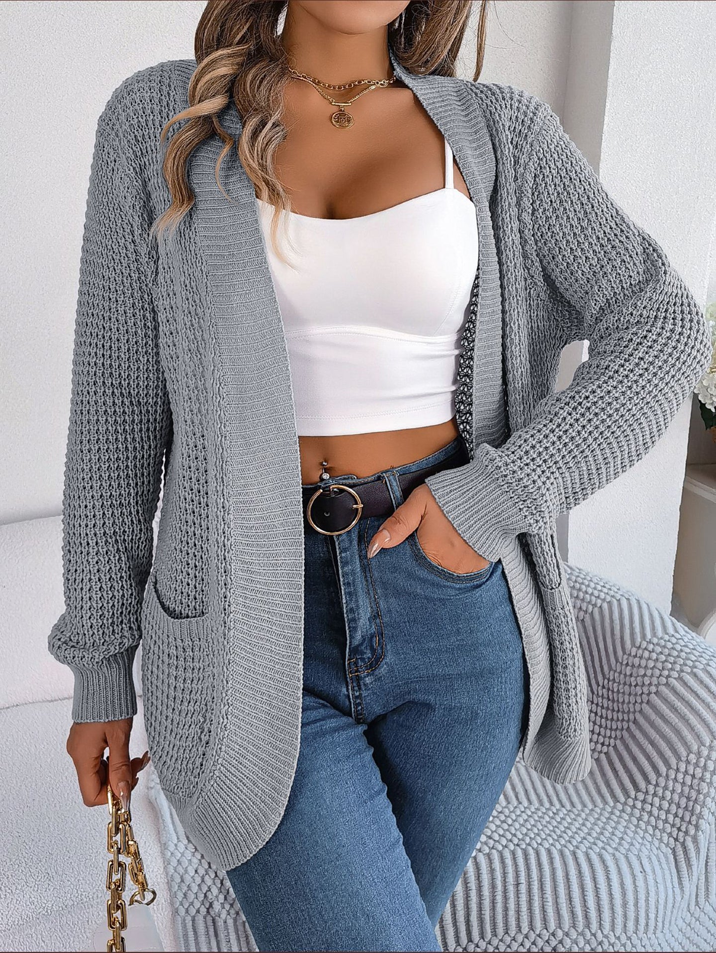 Women Longline Shrug