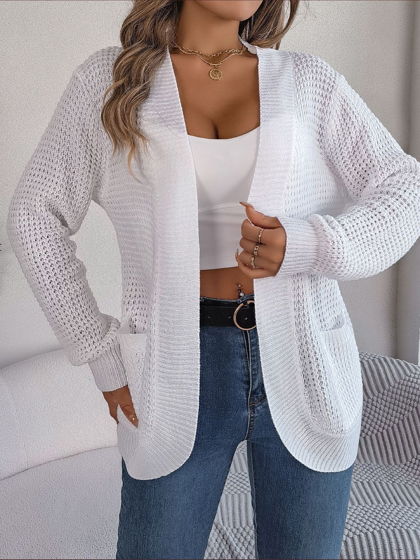 Women Longline Shrug