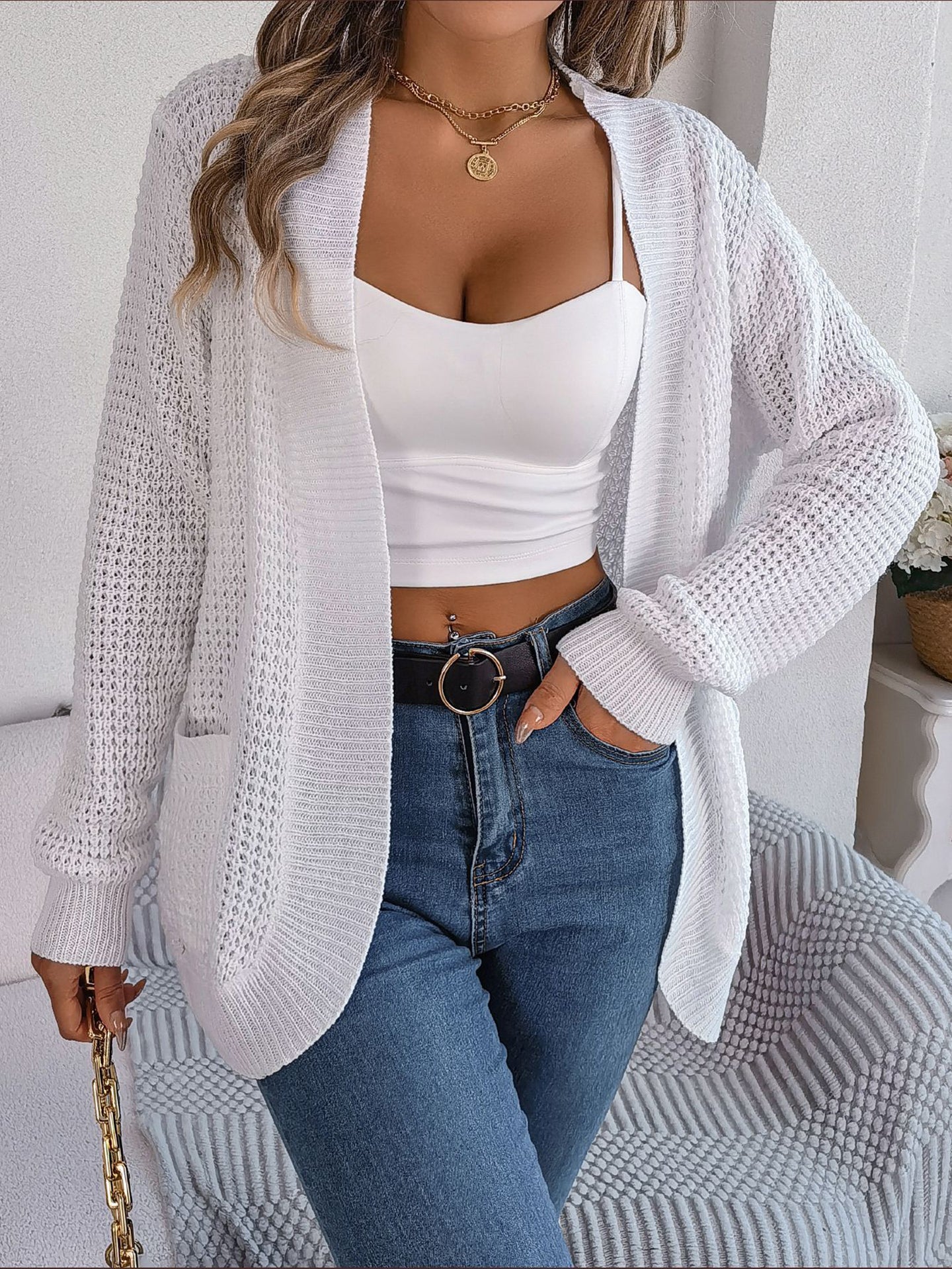 Women Longline Shrug