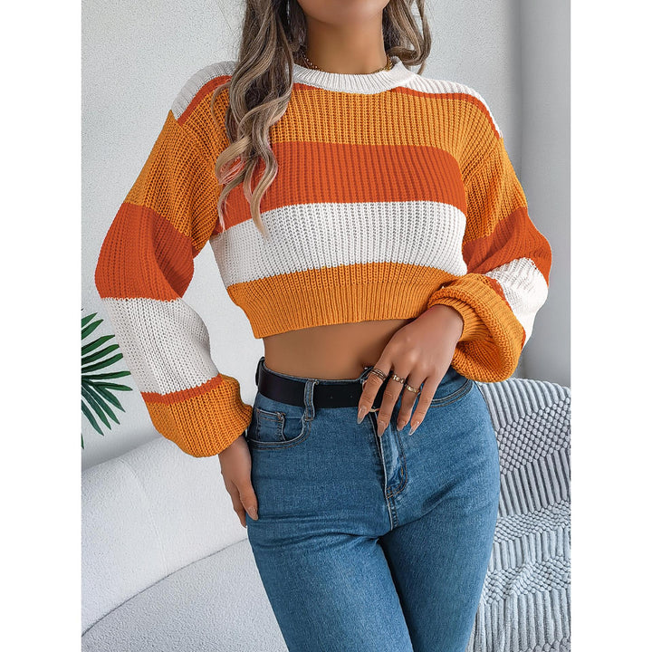 Women Colourblocked Pullover