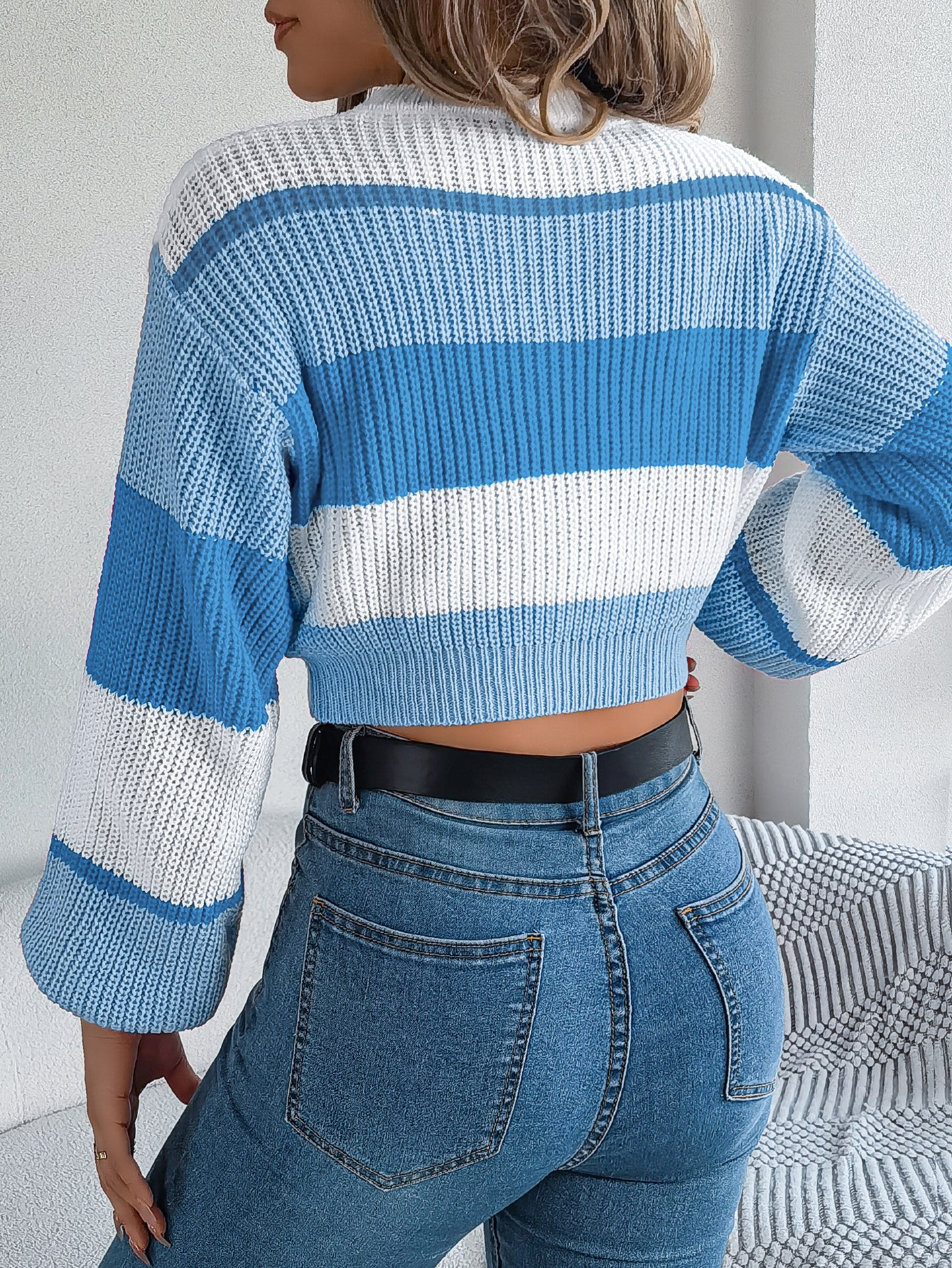 Women Colourblocked Pullover